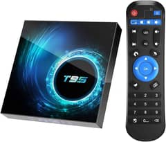 T95 Android TV Box – 4GB RAM, 64GB Storage, H616 Processor