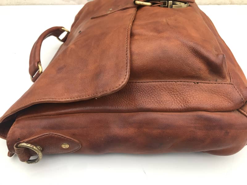 Leather Laptop bag / leather office bag 1