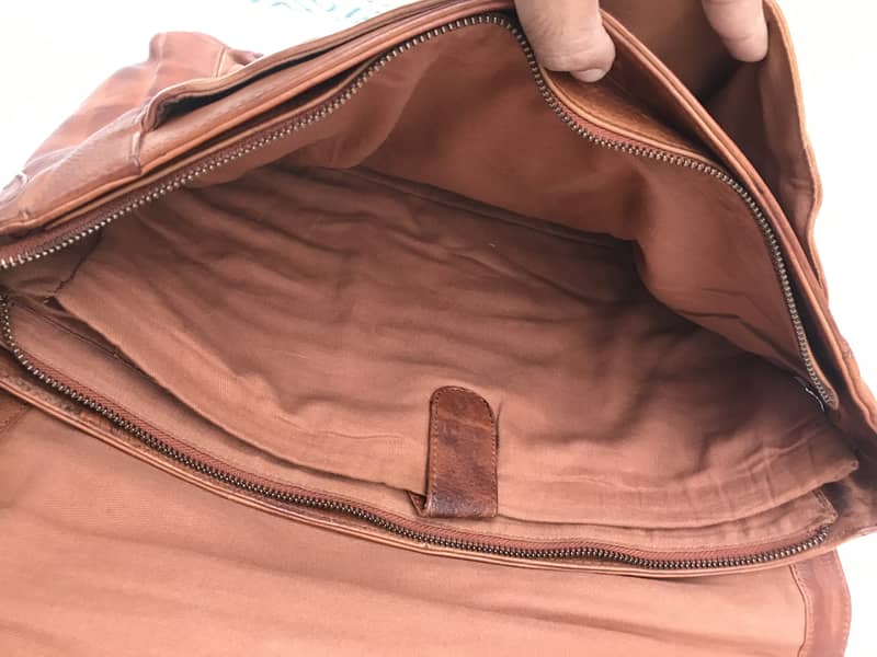 Leather Laptop bag / leather office bag 5