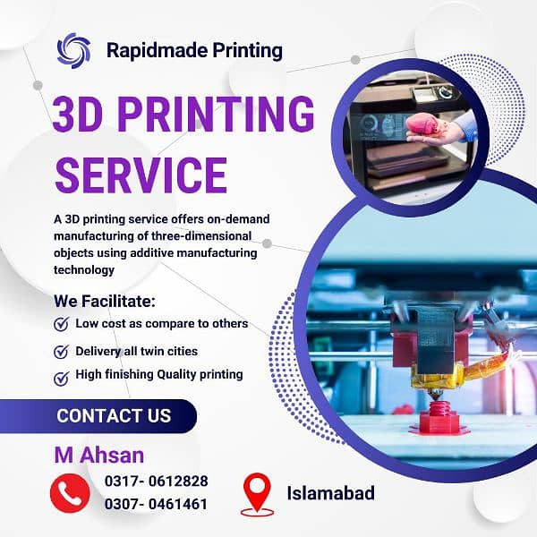 3D printing service at low price (below 20) 0