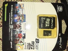 3 SD Memory Card 8GB Brand New