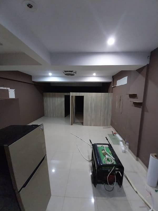 Vvip Ground Shop Rent With Basement Near Ittehad Road 9