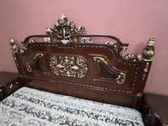 Lassani Wooden Furniture With Mattress 0