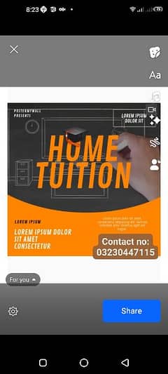 Home tuition Service