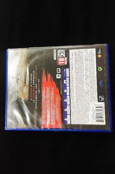 GHOST OF TSUSHIMA PS4 GAME used 1