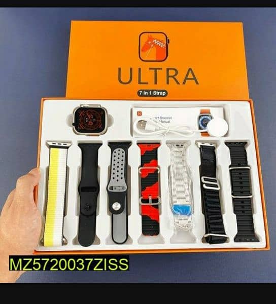 7 in 1 ultra smart watch 0