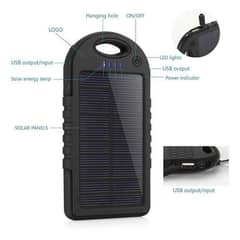 5000mAh solar power bank