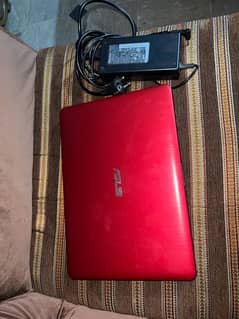 Asus X441ma Laptop,4gb Ram,256gb ssd,Red colour,with charger 0