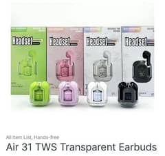 Transparent Airpods 0