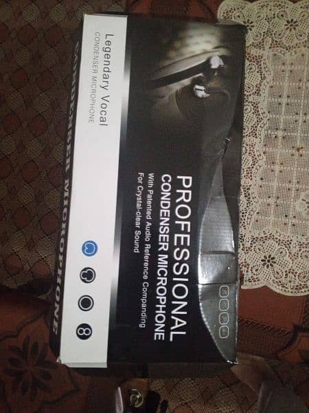 Professional Condenser Microphone BM800 with all equipments 3