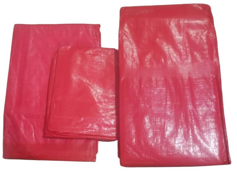 Tarpaulin Tarpal 100% Waterproof High Quality Double Coated Orange Sil 3