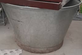 steel water drum and tub