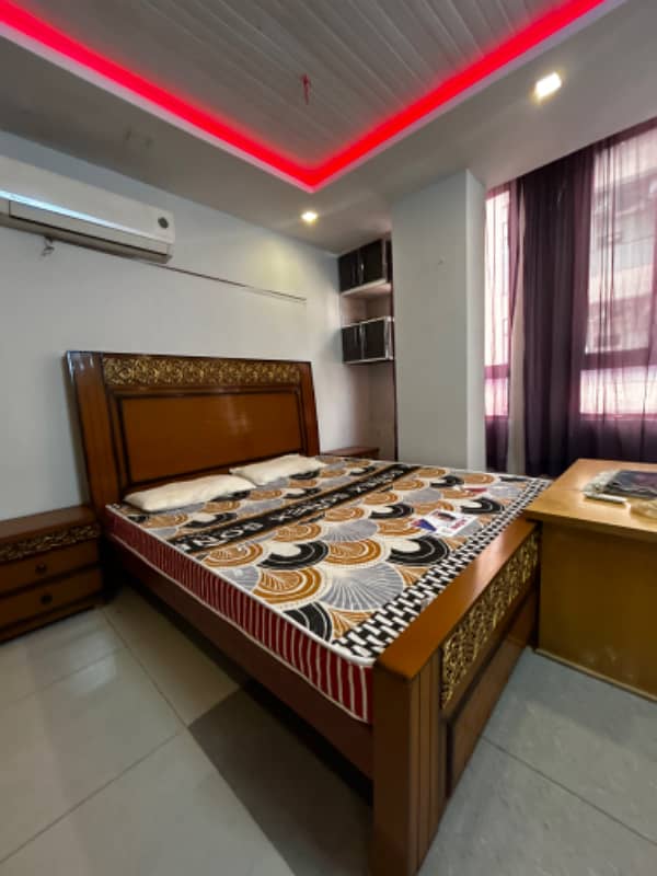 2 Bedroom fully furnished apertment for rent in phase 7 1