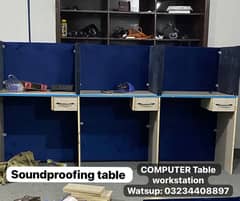 Soundproof Work Station ,computer table