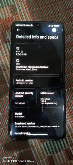 Redmi note 10 pro for sale 10 /10 condition 8+5 /128GB