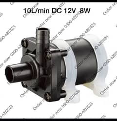 Mini water pump or AC air cooler pump DC 12V, 8watt, shafi