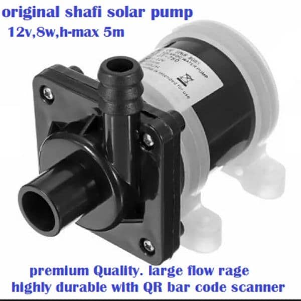 Mini water pump or AC air cooler pump DC 12V, 8watt, shafi 5