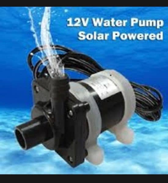 Mini water pump or AC air cooler pump DC 12V, 8watt, shafi 15