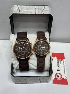 Couple's Formal Analogue Watch