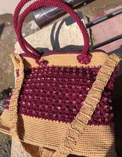 brand new qurashiya handmade bag