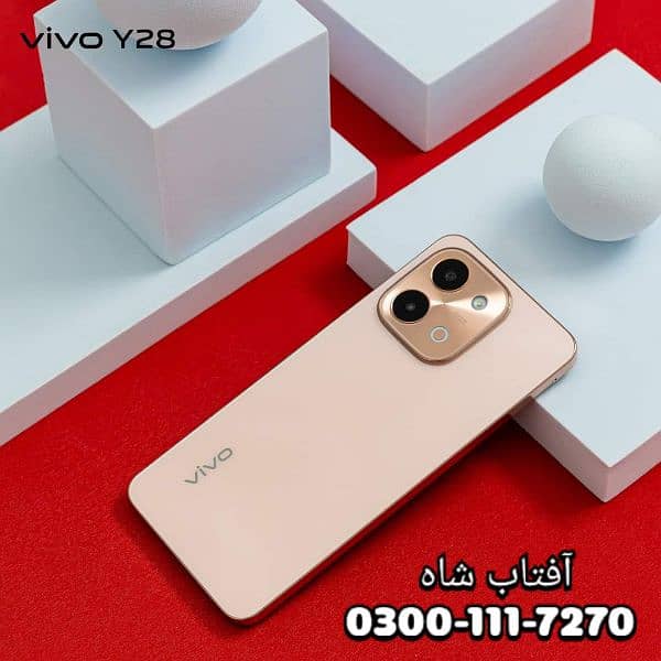 Vivo Y28 ⁸+⁸=16 GB Ram 128 GB Memory 6000 ماہانہ قسط پر installments 2