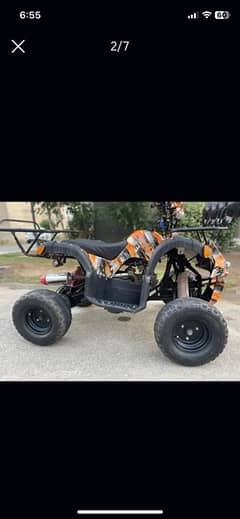 atv quard bike new condition