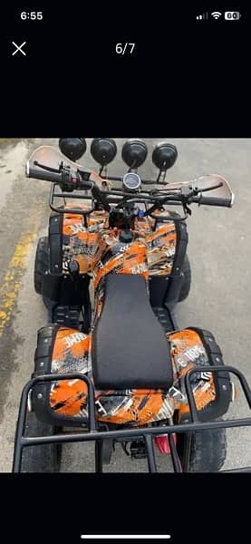 atv quard bike new condition 5