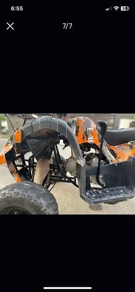 atv quard bike new condition 6