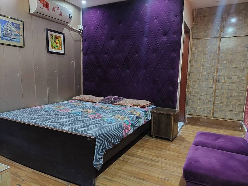 1 Bedroom Fully Furnished Flat For Rent in Block H-3 Johar Town Lahore. 0