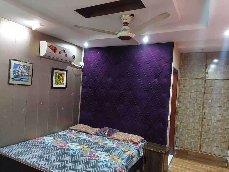 1 Bedroom Fully Furnished Flat For Rent in Block H-3 Johar Town Lahore. 11