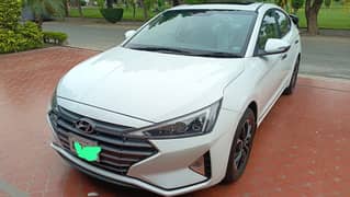 Hyundai Elantra GLS automatic 2024 white 0