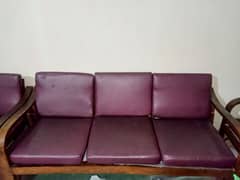 office sofas 3 pair sets wooden made