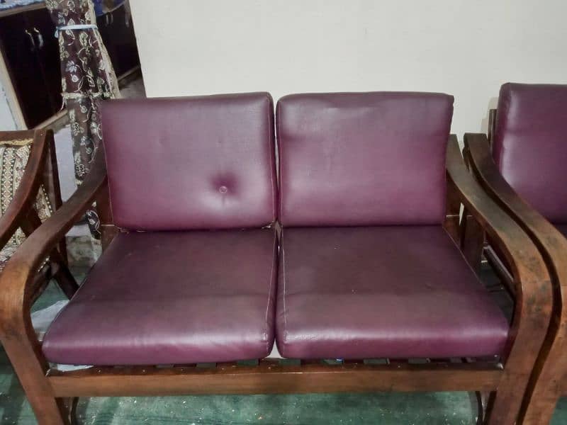 office sofas 3 pair sets wooden made 1