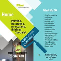 Professional  painters & interior desigining services in Lahore