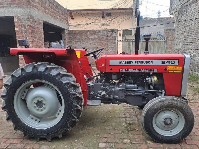 15 anay tractor bilkul khubsurat MF 240 number laga howa h all punjab 1