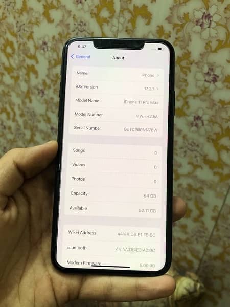 iphone 11 pro max 64  gb 5