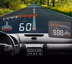 X5 OBD2 HUD Car Head Up Display 12V 3 Inch GPS Speedometer Digit