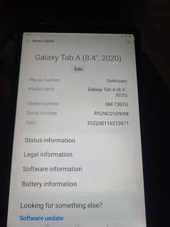 samsung tab a 2020 0