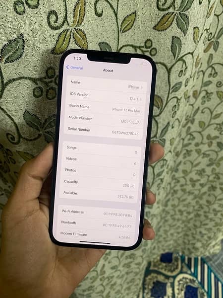 Iphone 12 pro max 256 gb 8