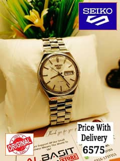 SEIKO 5 CITIZENS ORIENT AUTOMATIC MEN WRIST WATCH 03161737353