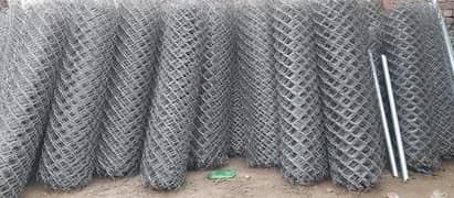 Chain Link Fence Razor Wire Barbed Wire Security Mesh Pipe Welded Jali