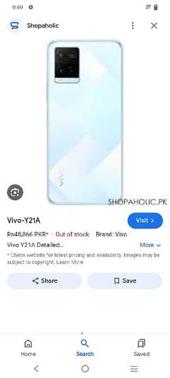 vivo y21A