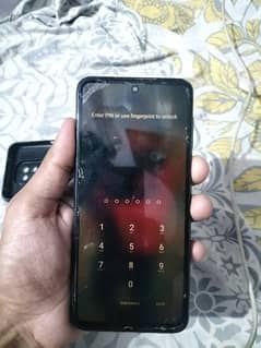 Redmi note 9s glass crack