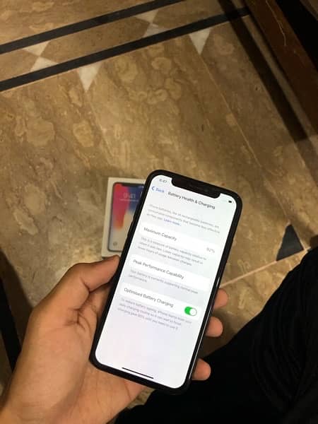 Iphone x 256 gb 8