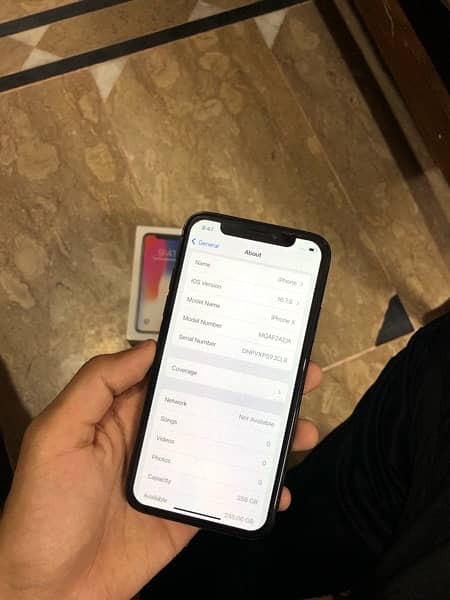 Iphone x 256 gb 9