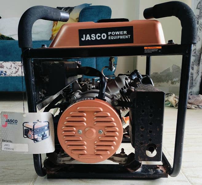 Jasco Generator 1.5 KVA Used Like a new 3