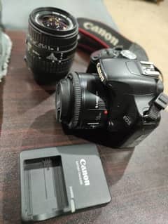 CANON EOS 500D With 50MM And 28-80 MACRO LENSES 0