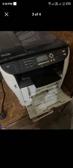 Rich 3500sp photocopier machine&printer