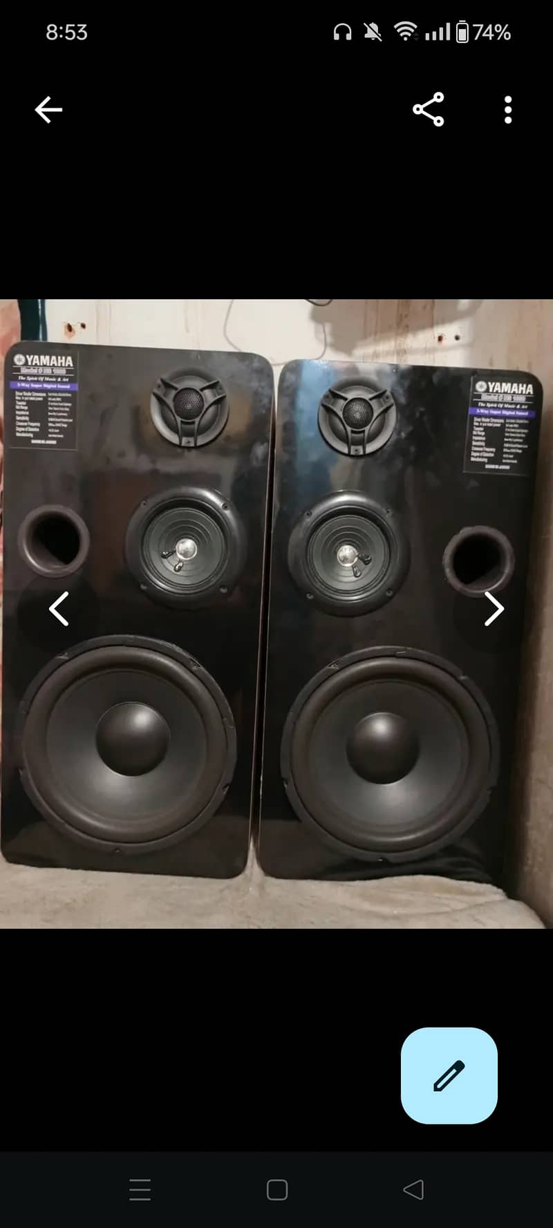 10 inch speakers very good condition 1