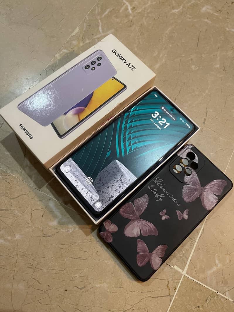 Samsung A72 PTA Approved Lavendar color 7